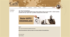 Desktop Screenshot of kaffefilter.com
